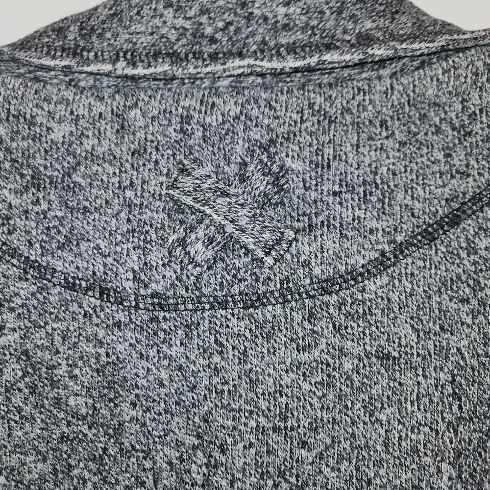 True Grit Women's Gray Marled Jacket/Blazer Size S Button Front Collar Comfort - Picture 7 of 12